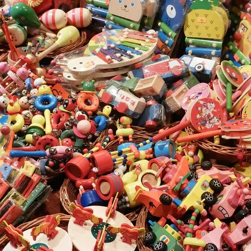 Jumble of toys